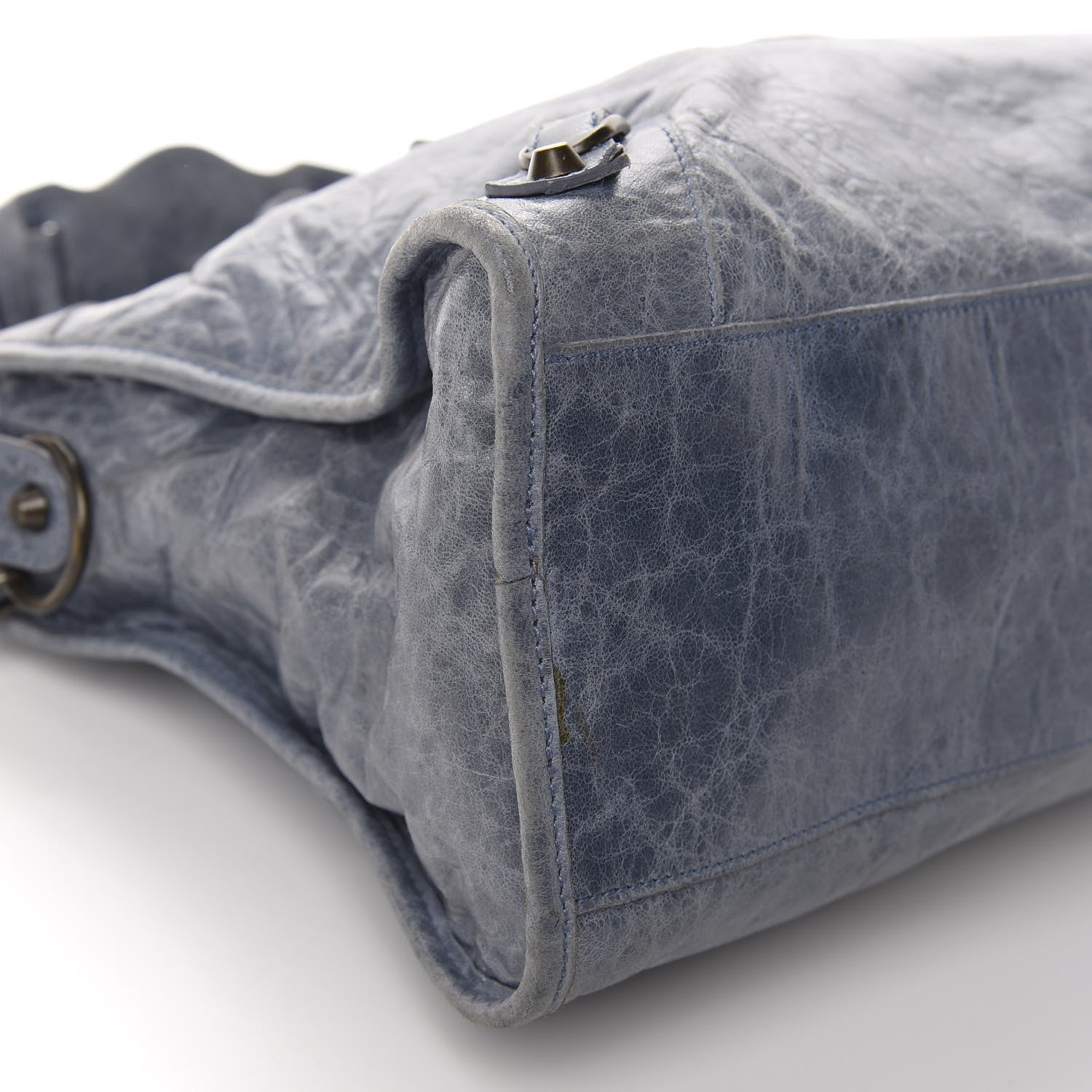 Balenciaga Agneau Classic Hardware City Bleu Glacier 6 of 15