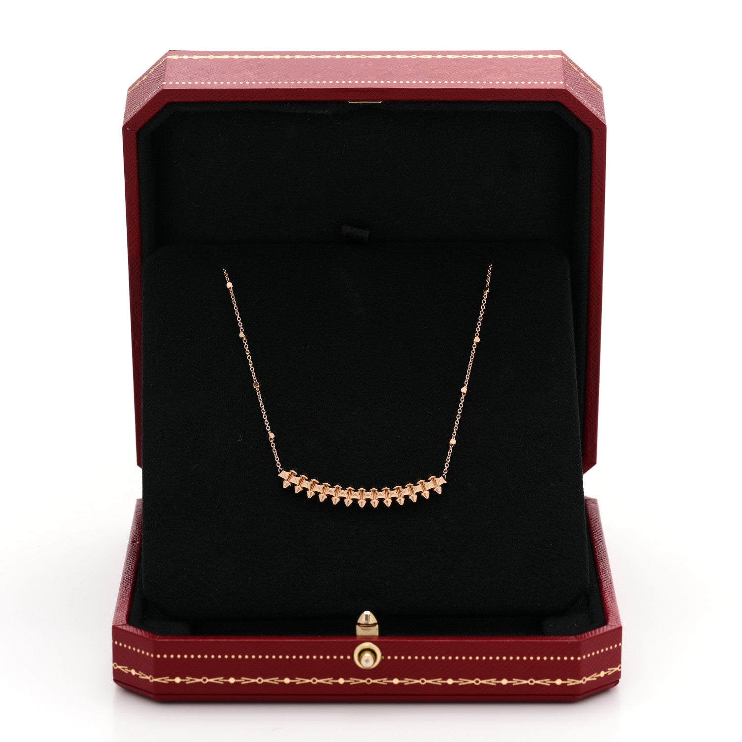 Cartier 18K Pink Gold Small Clash de Cartier Necklace 5 of 5