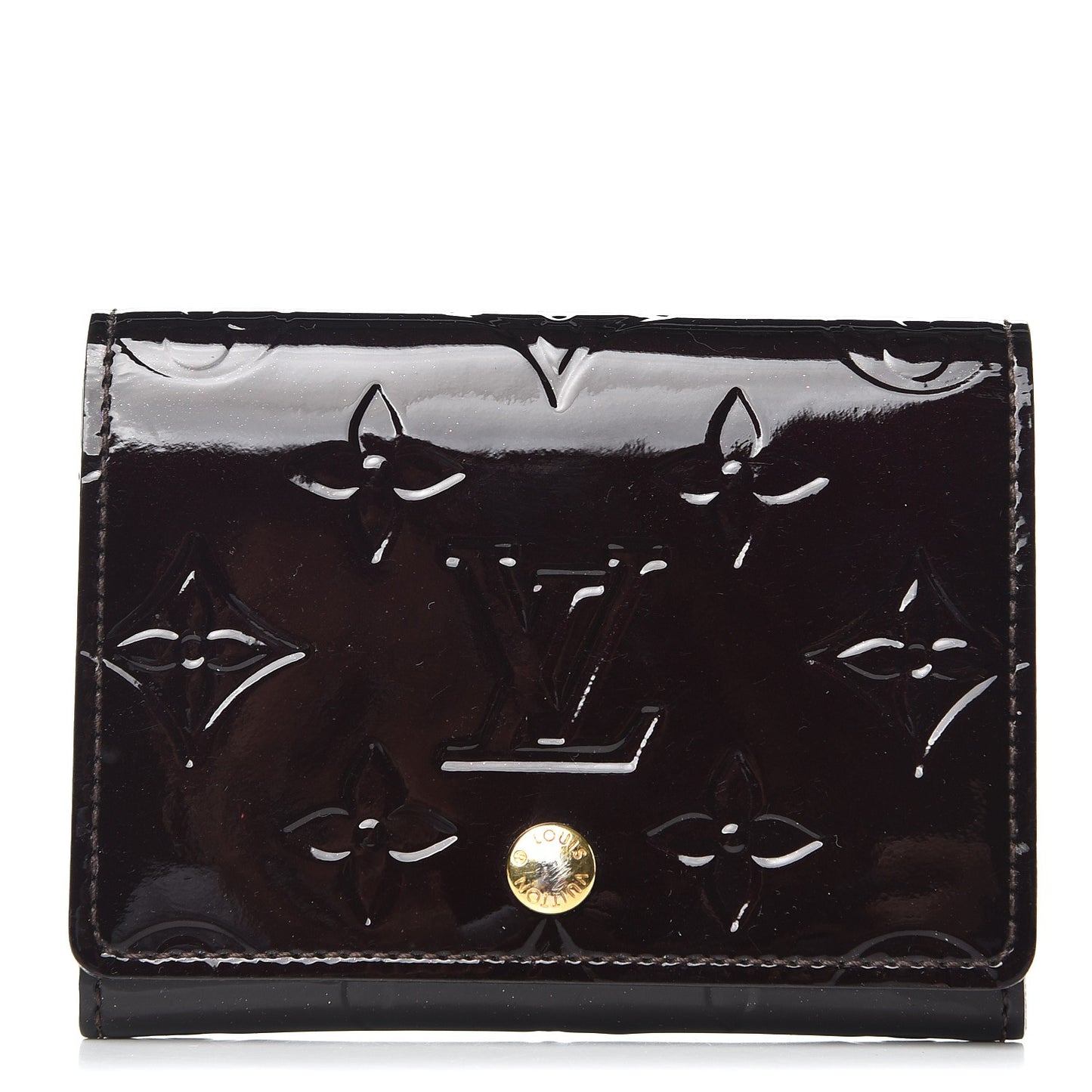 Vernis Business Card Holder Amarante