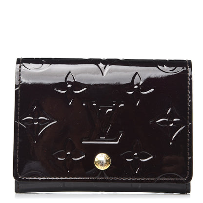 Louis Vuitton Vernis Business Card Holder Amarante 1 of 7