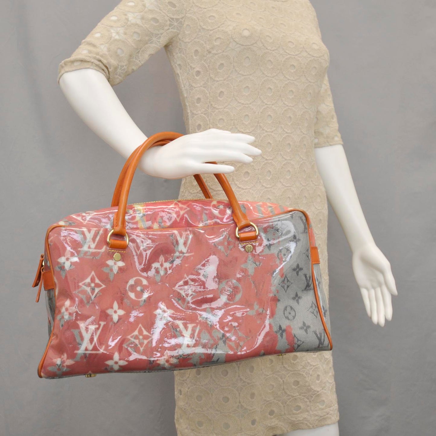 Monogram Pulp Defile Weekender PM Rose