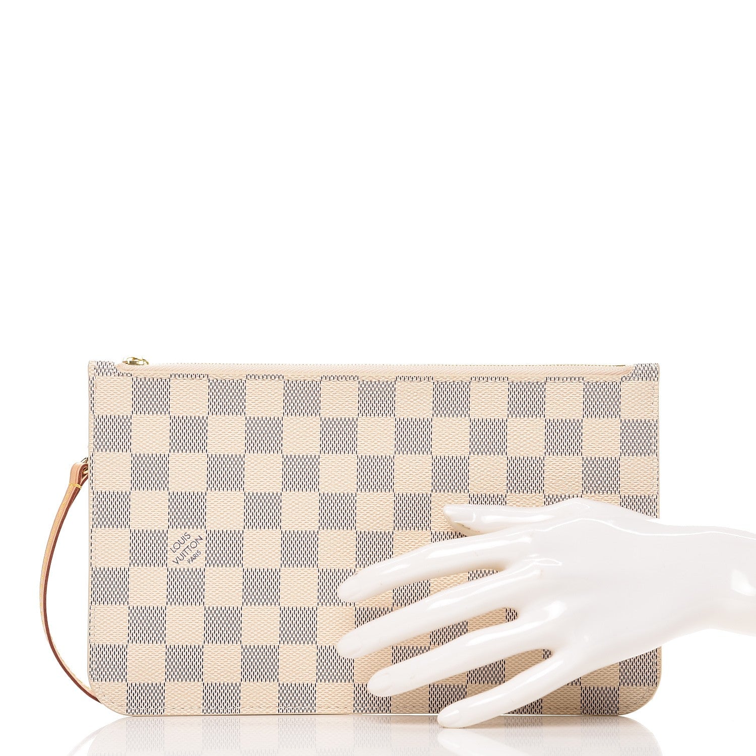 Louis Vuitton Damier Azur Neverfull MM GM Pochette 2 of 7