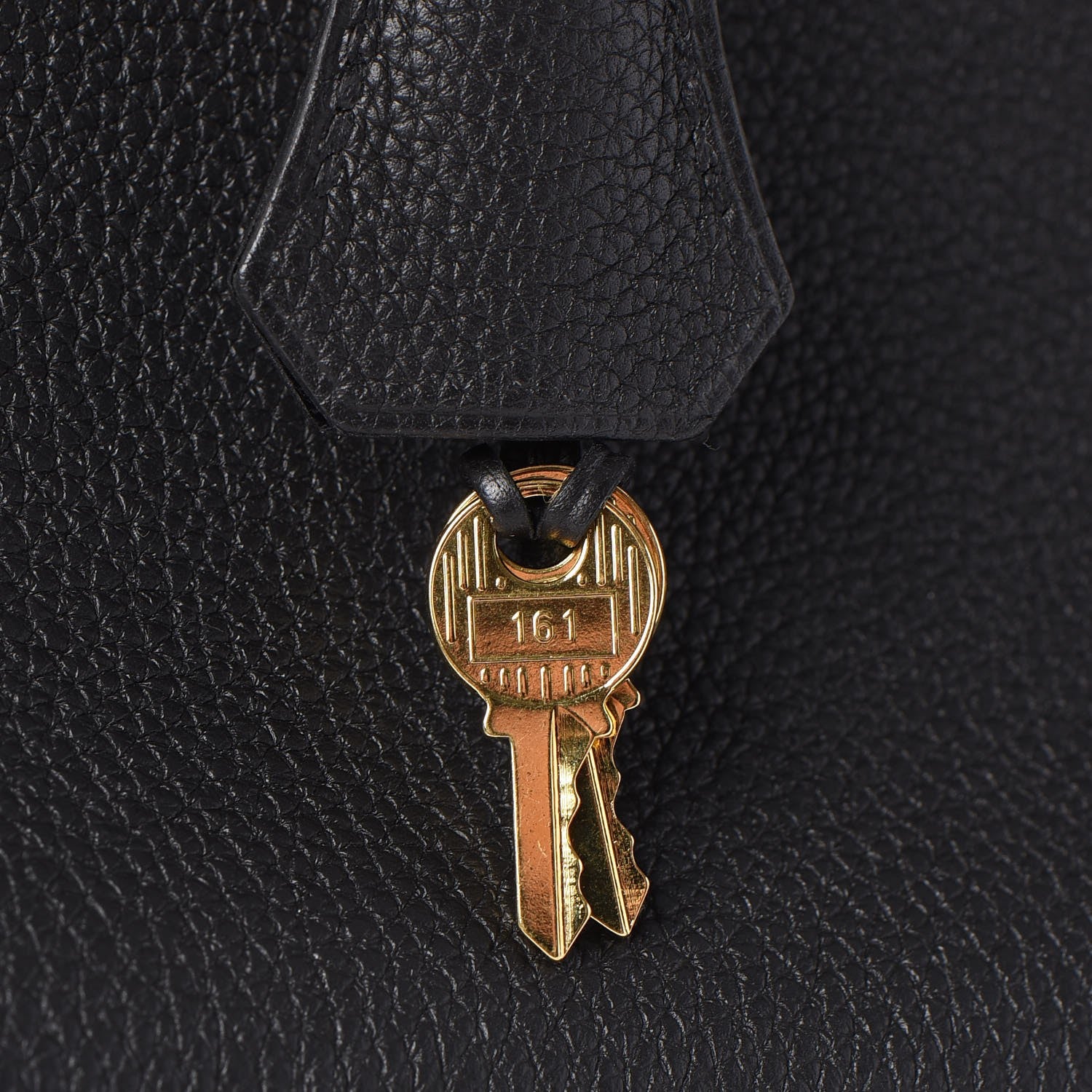 Hermes Togo Birkin 25 Black 11 of 37