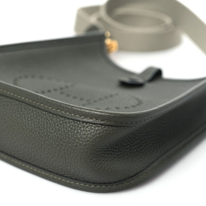 Hermes Taurillon Maurice Amazone Evelyne TPM Vert Olive Sauge 10 of 10