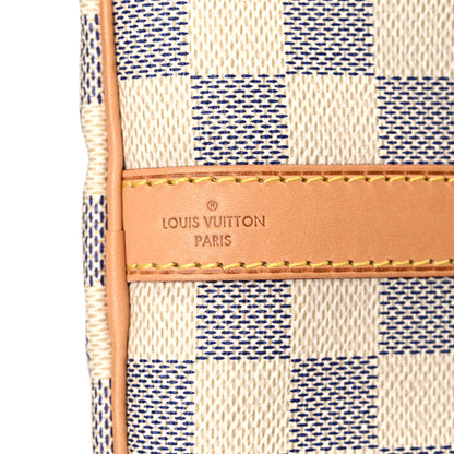 Louis Vuitton Damier Azur Speedy Bandouliere 25 6 of 11