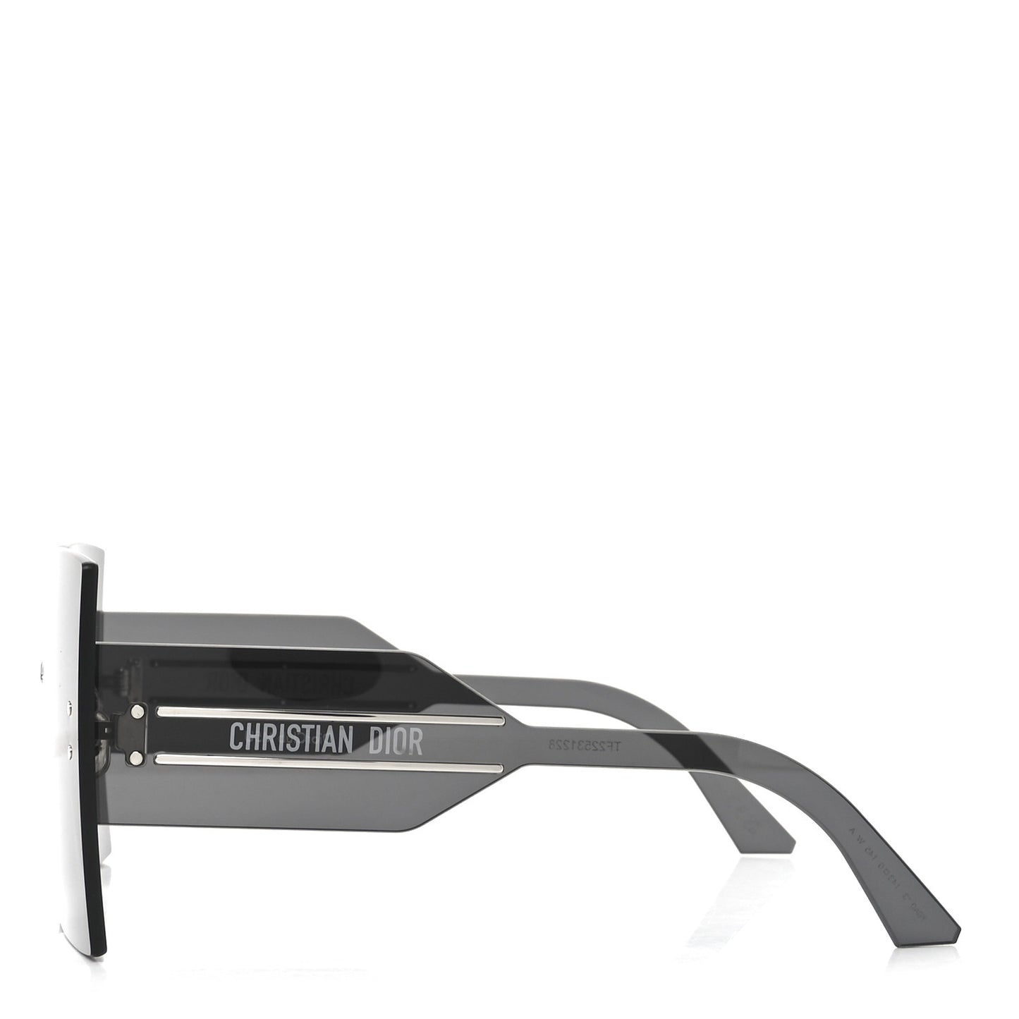 Acetate Diorclub M5U Mask Sunglasses Black