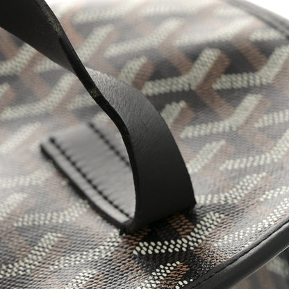 Goyard Goyardine Belvedere MM Messenger Bag Black 15 of 16