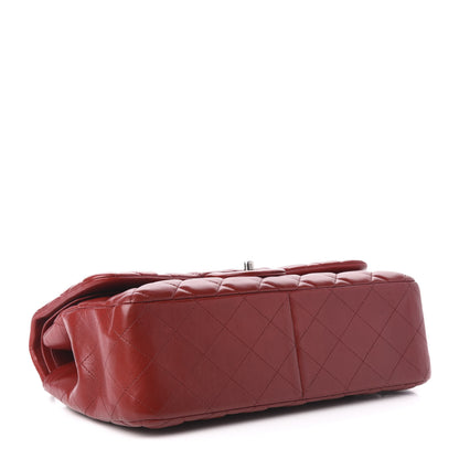 Chanel Lambskin Quilted Jumbo Double Flap Red 4 of 14