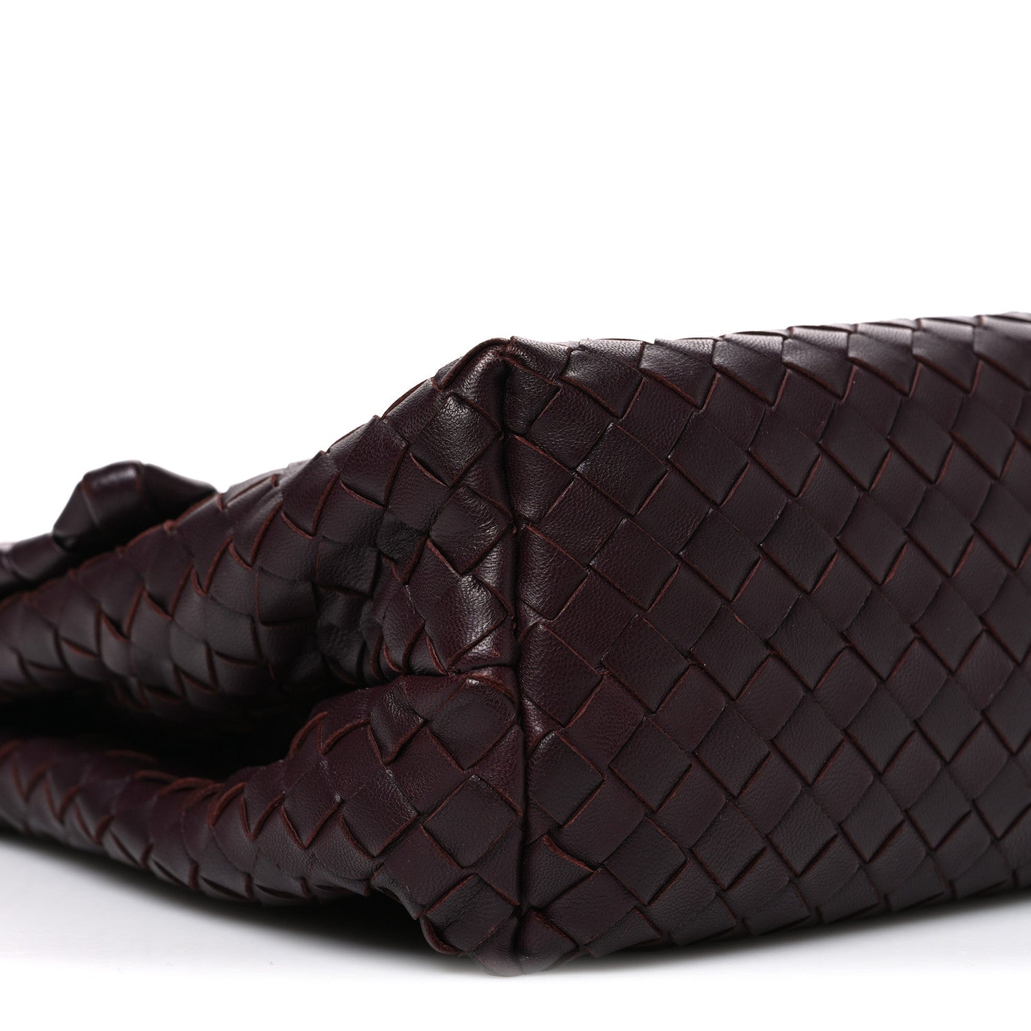 Bottega Veneta Nappa Intrecciato Large Olimpia Bag Burgundy 11 of 12