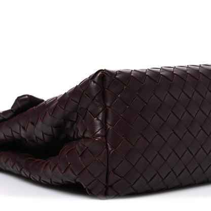 Bottega Veneta Nappa Intrecciato Large Olimpia Bag Burgundy 11 of 12