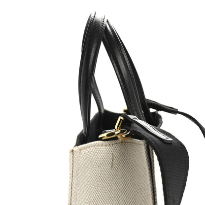 Givenchy Canvas Mini G-Tote White Black 11 of 12