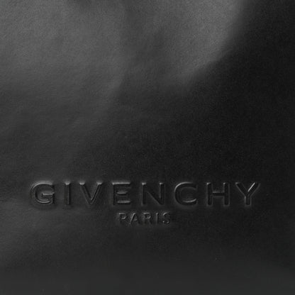 Givenchy Calfskin Logo Debossed Medium Shopper Tote Black 7 of 14