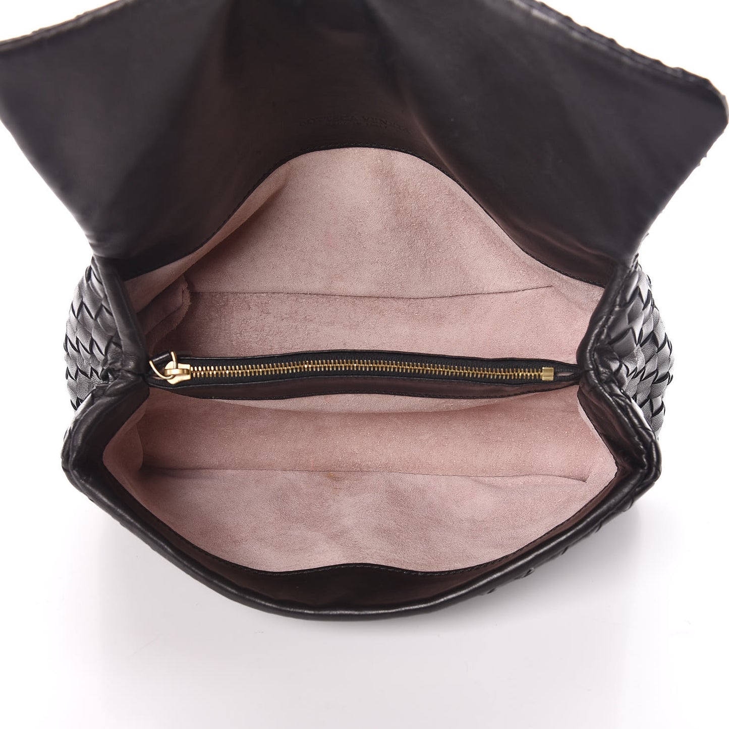 Nappa Intrecciato Cosmetic Case Black