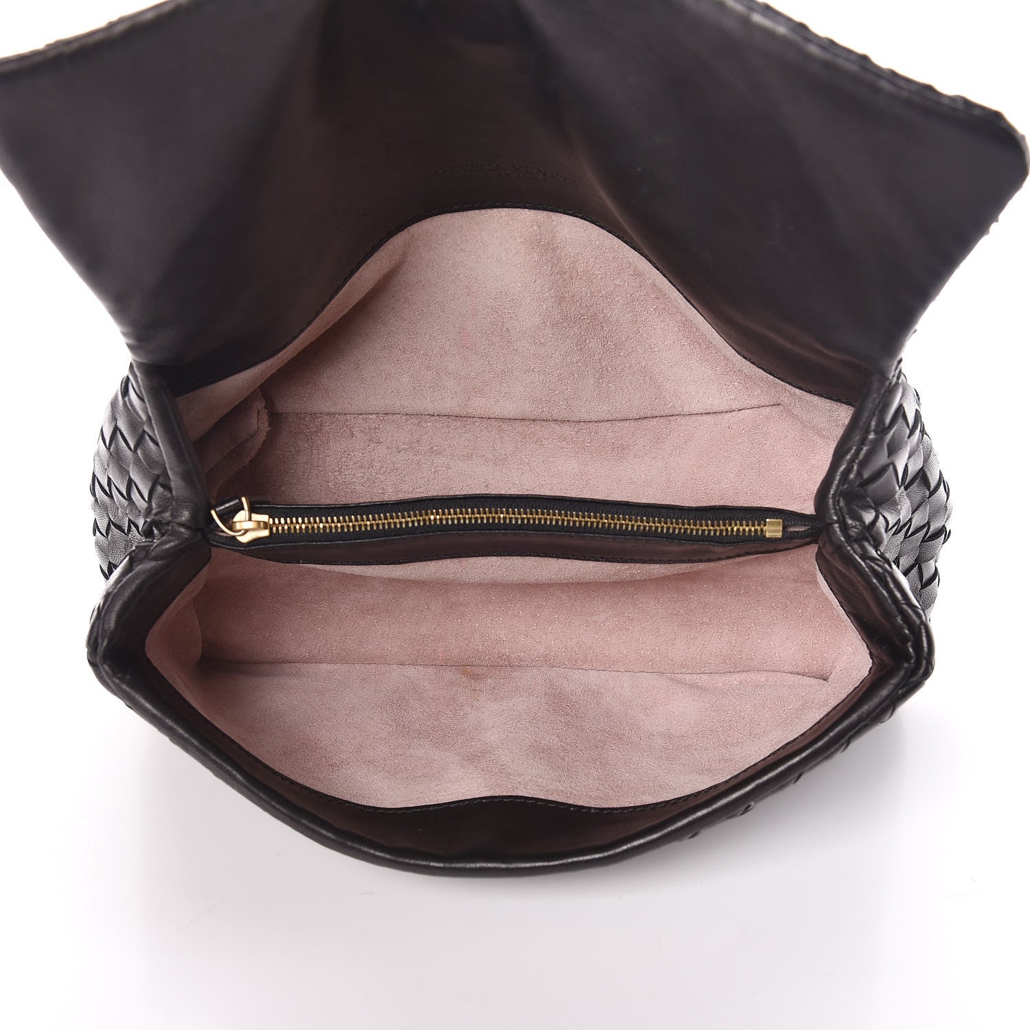 Bottega Veneta Nappa Intrecciato Cosmetic Case Black 5 of 9