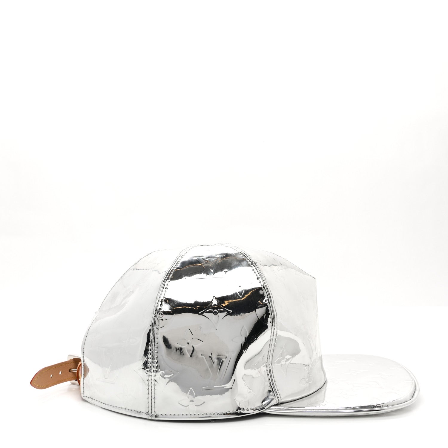 Louis Vuitton Monogram Mirror Mirror Cap 58 Silver 5 of 8