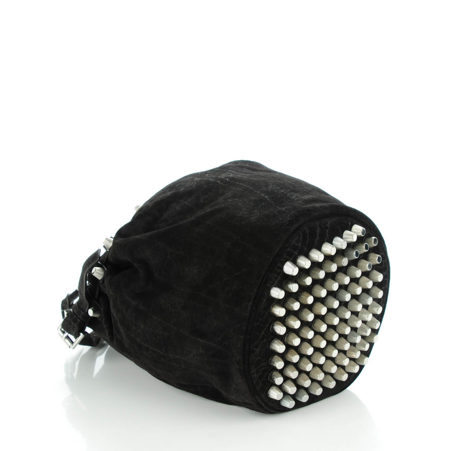 Suede Diego Bucket Bag Espresso