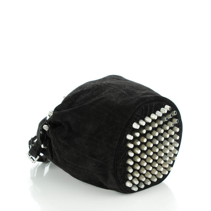 Alexander Wang Suede Diego Bucket Bag Espresso 4 of 7