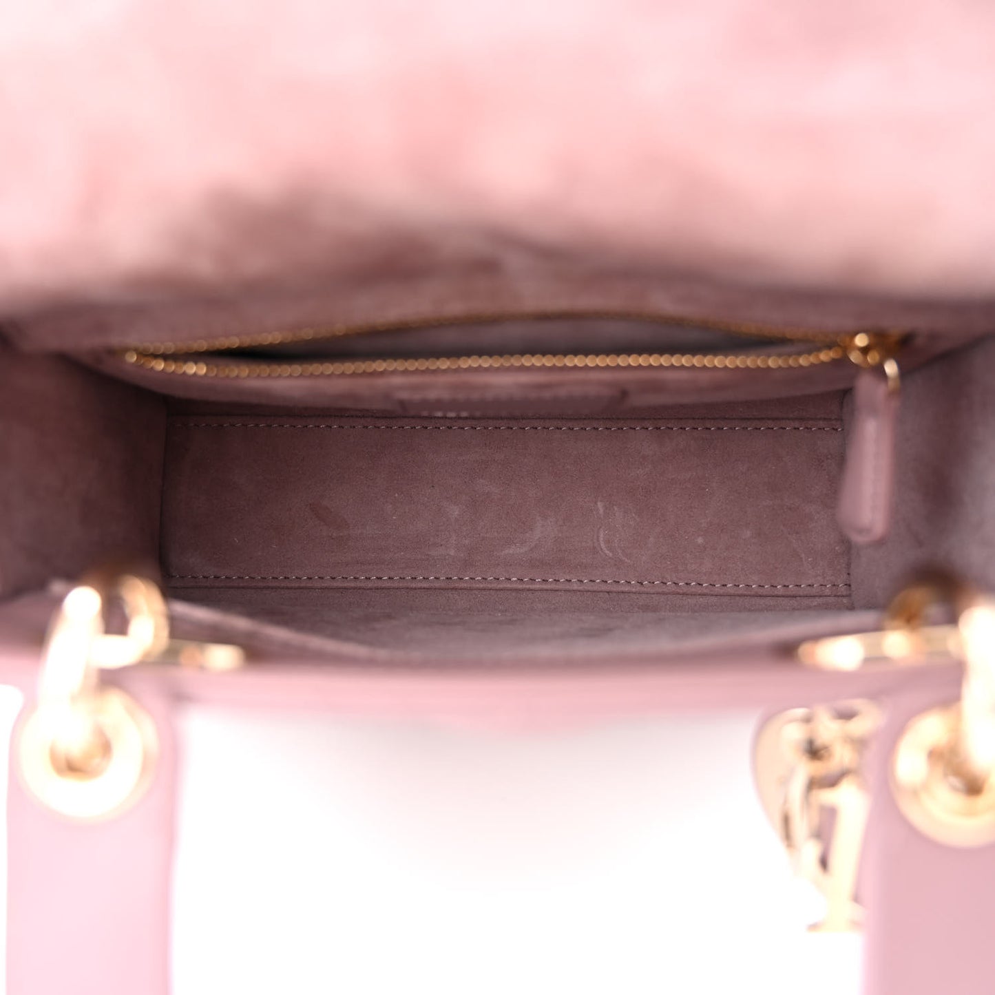 Lambskin Cannage Small My ABCDior Lady Dior Purple
