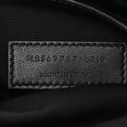 Saint Laurent Calfskin Monogram Belt Bag Black 7 of 11