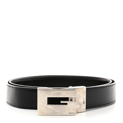 Gucci Calfskin G Logo Belt 90 36 Black 1 of 6