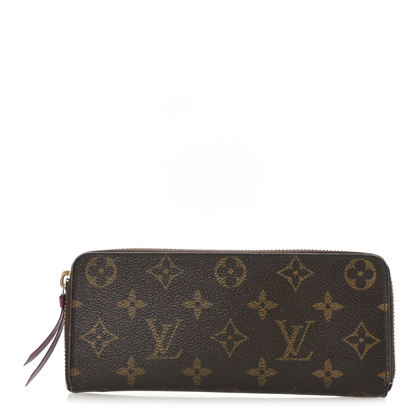 Monogram Clemence Wallet Fuchsia
