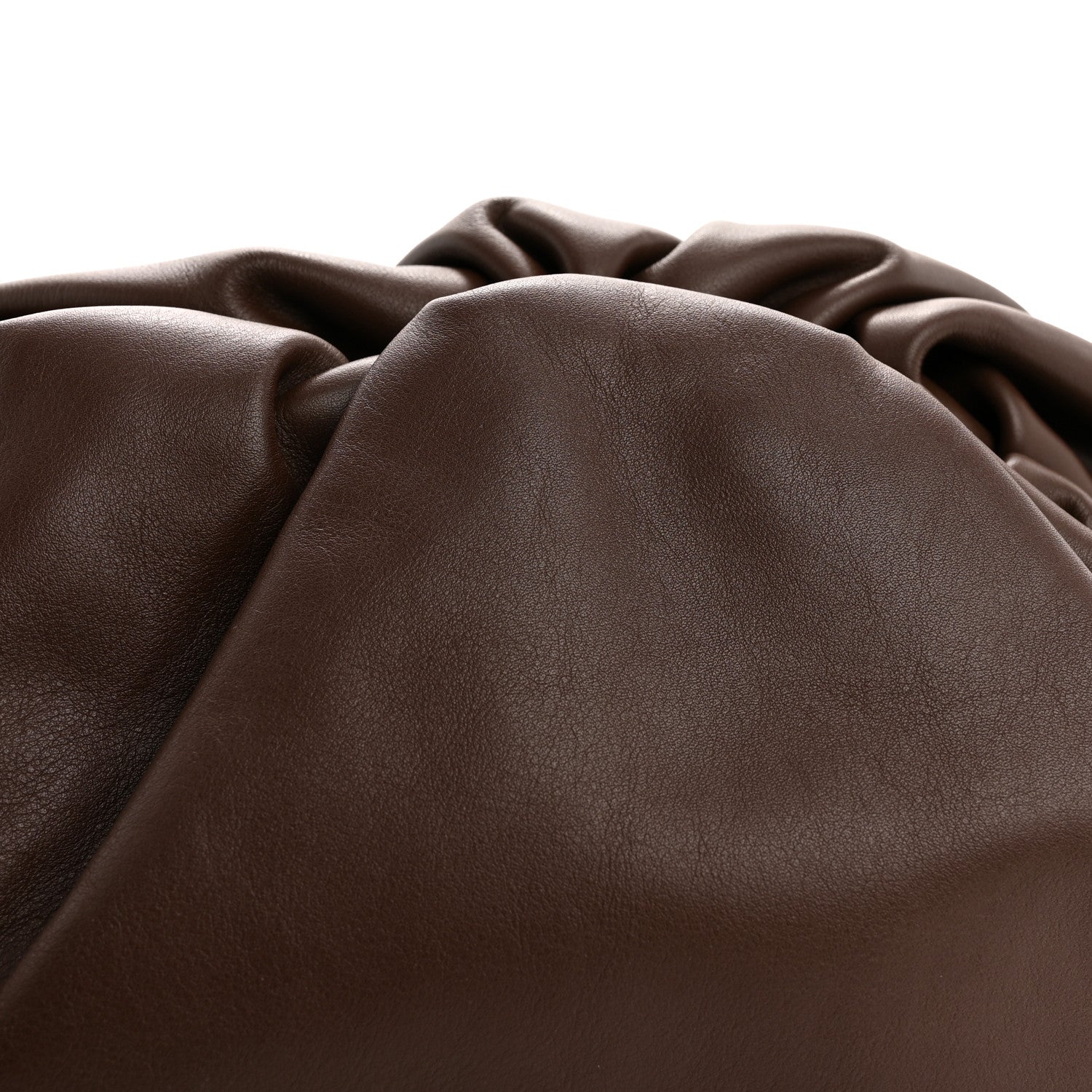 Bottega Veneta Smooth Butter Calf The Pouch Oversized Clutch Brownie 8 of 12