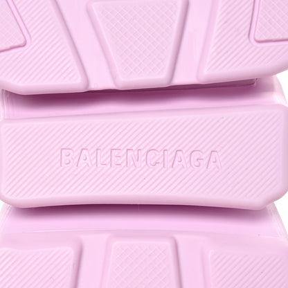 Balenciaga Technical 3D Recycled Knit Fake Fur Womens Speed 2.0 Sneakers 40 Monocolor Soft Pink 6 of 7