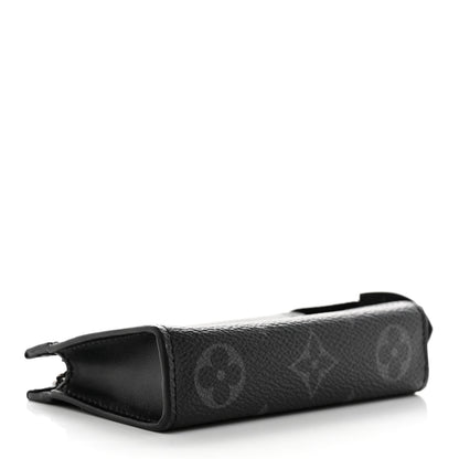Louis Vuitton Monogram Eclipse Key Pouch Voyage 4 of 8