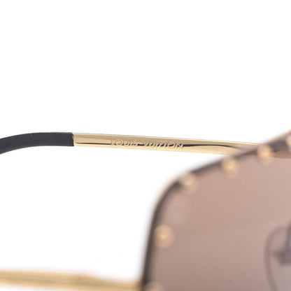 Louis Vuitton The Party Square Gradient Sunglasses Z2353E Brown 5 of 8
