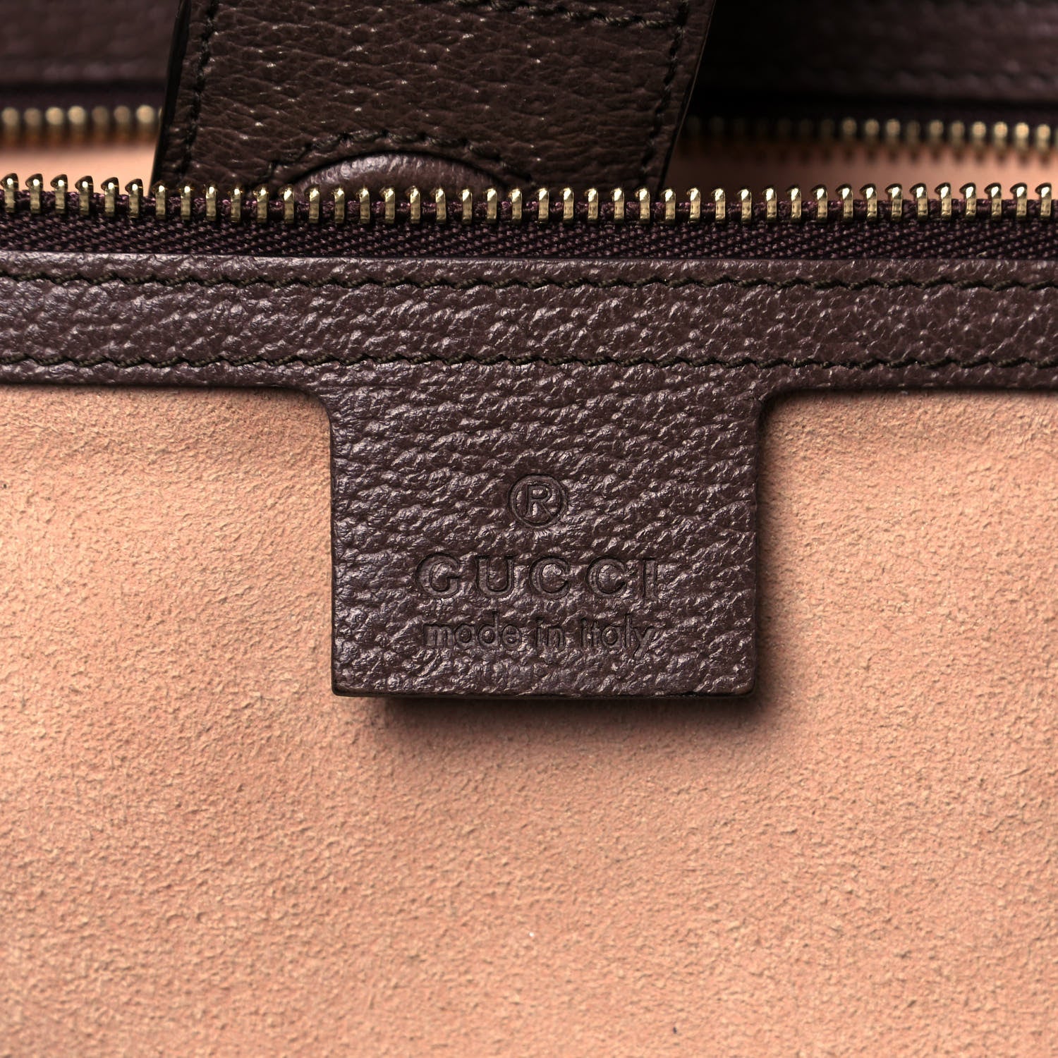 Gucci GG Supreme Monogram Medium Ophidia Shopping Tote Brown 6 of 14