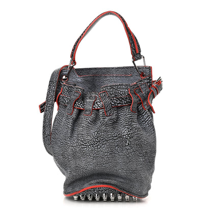 Alexander Wang Pebbled Lambskin Bucket Bag Silver Hardware 1 of 10