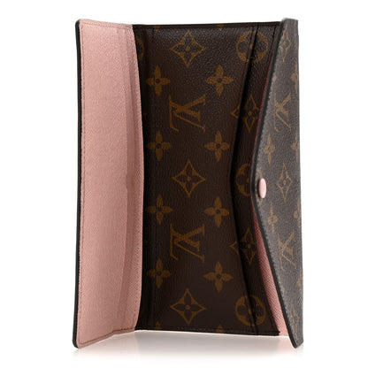 Louis Vuitton Monogram Josephine Wallet Rose Ballerine 6 of 11