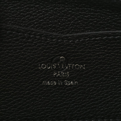 Louis Vuitton Calfskin Zippy Lockme Wallet Black 6 of 8