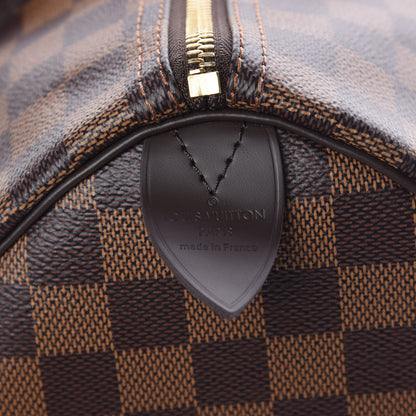 Louis Vuitton Damier Ebene Speedy 35 6 of 10