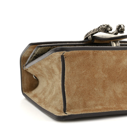 Gucci GG Supreme Monogram Mini Dionysus Top Handle Bag Taupe 8 of 10