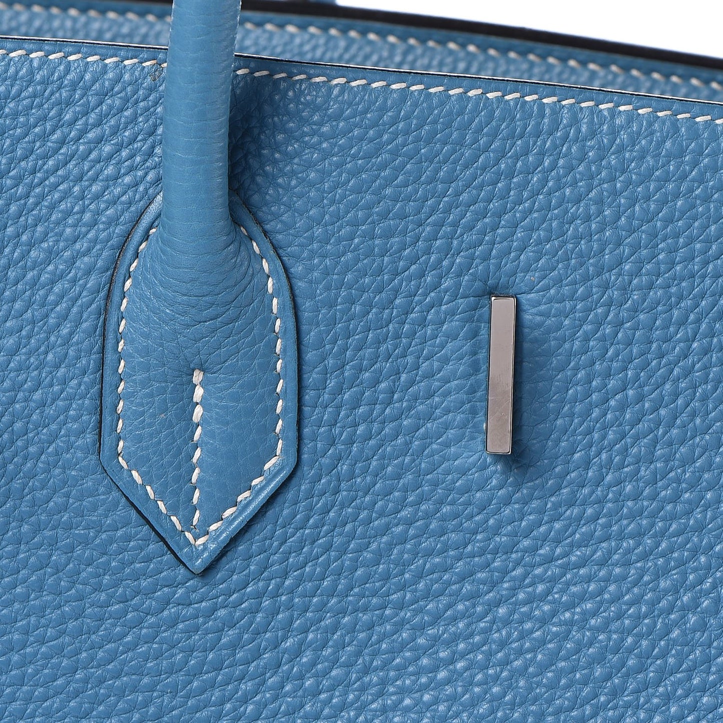 Togo Birkin 35 Blue Jean