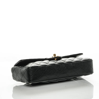 Chanel Caviar Quilted East West Flap Black 4 of 7