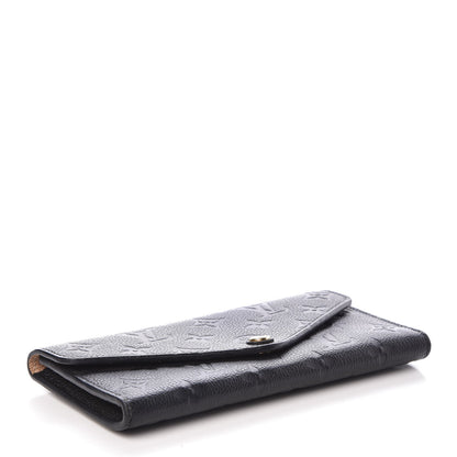 Louis Vuitton Empreinte Josephine Wallet Black 4 of 8