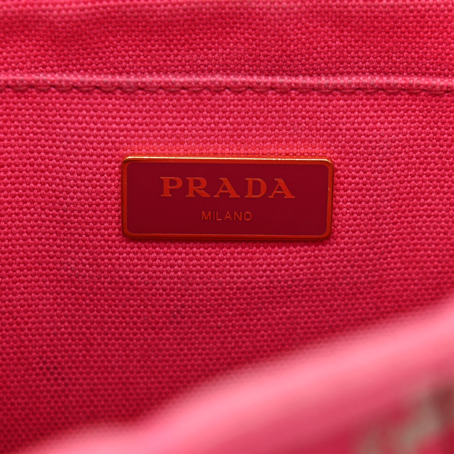 Canapa Small Logo Tote Peonia