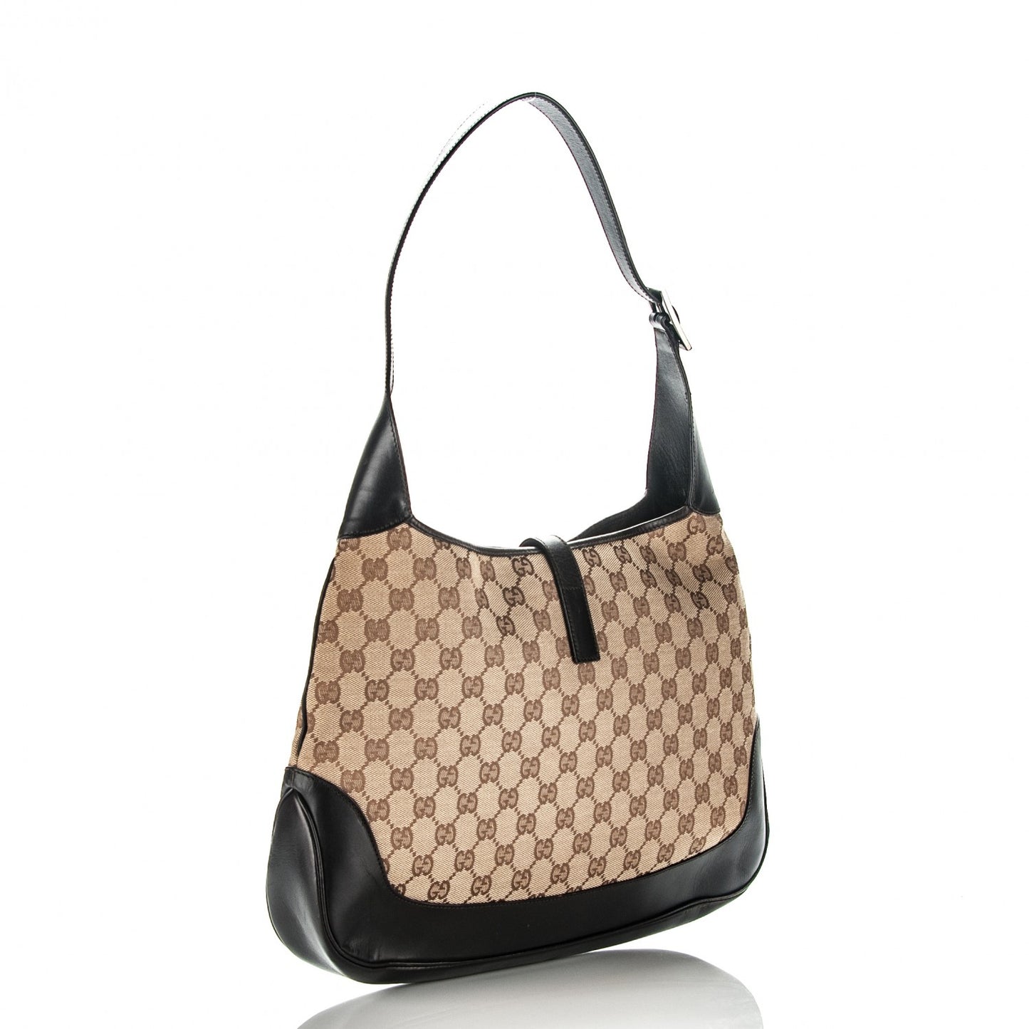 Monogram Web Jackie O Hobo Dark Brown
