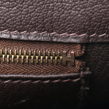 Hermes Shiny Porosus Crocodile Birkin 35 Cocoan 20 of 31