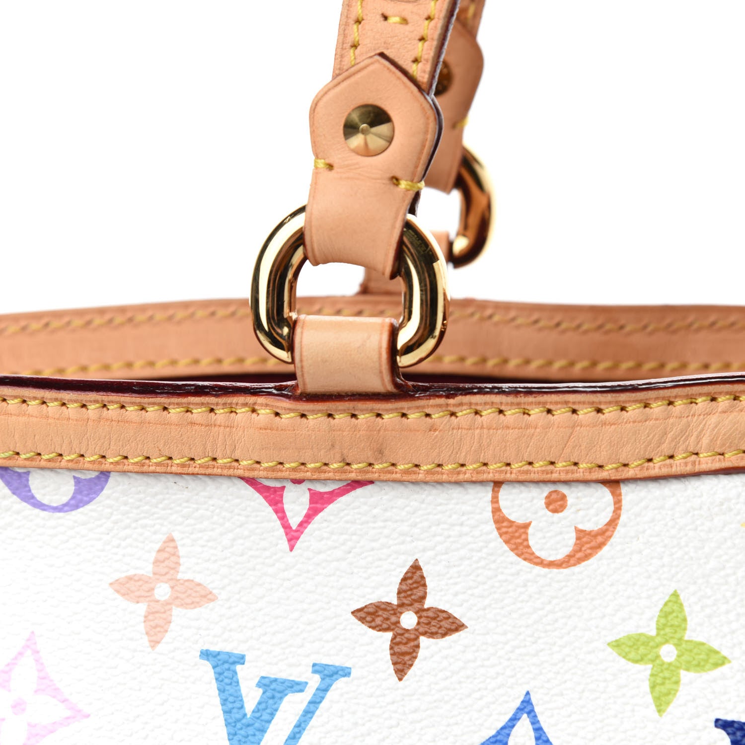 Louis Vuitton Monogram Multicolor Sharleen MM White 11 of 15