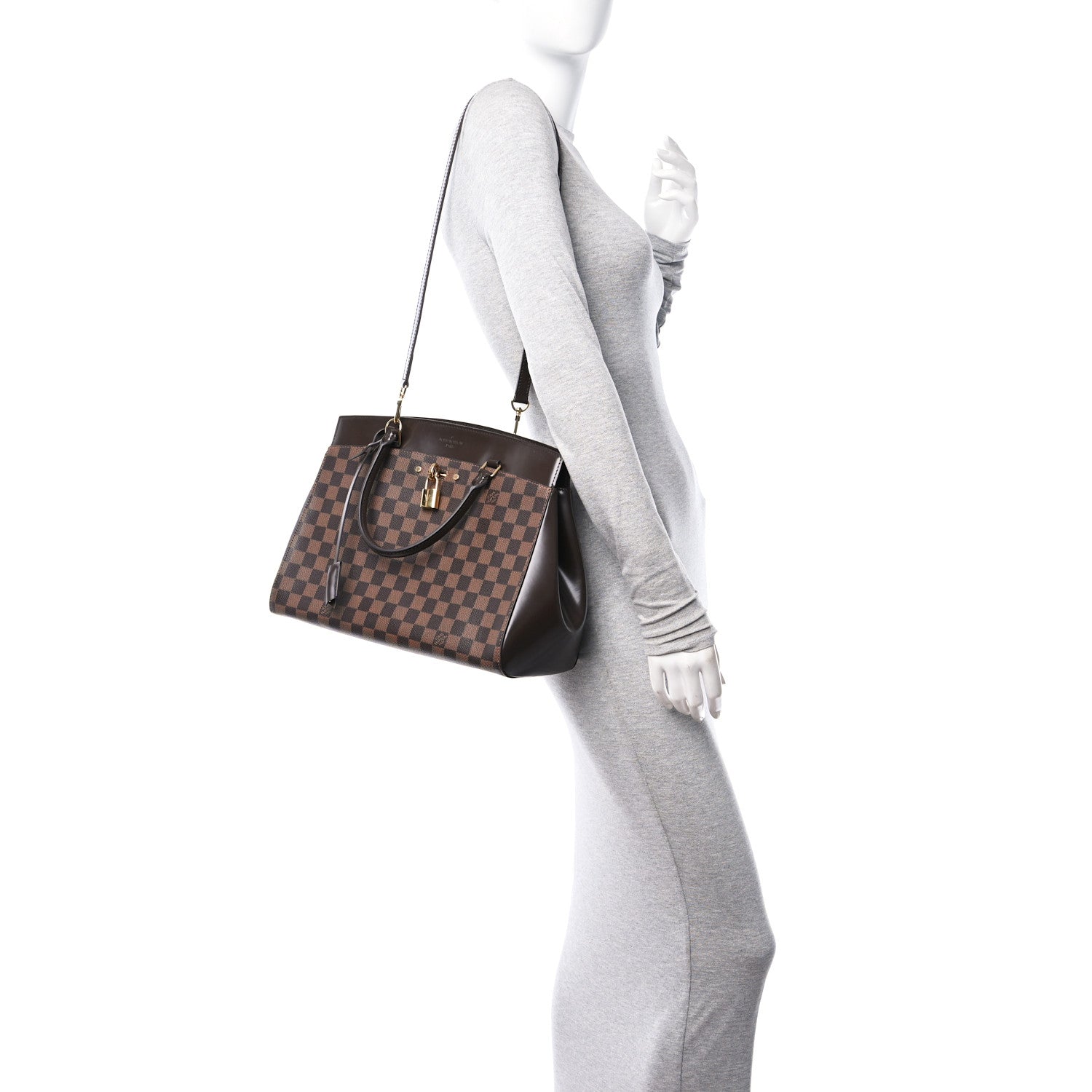 Louis Vuitton Damier Ebene Rivoli MM 2 of 10