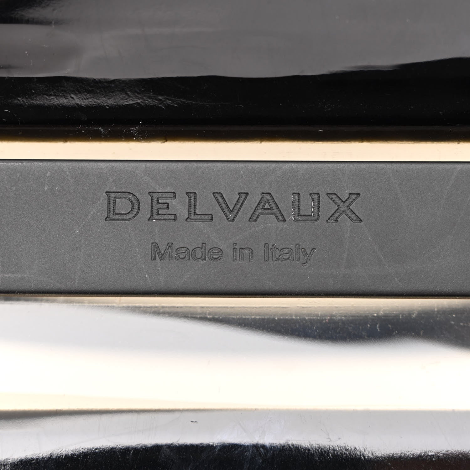 Delvaux PVC Lycra Champion Brillant Satchel Black 5 of 8