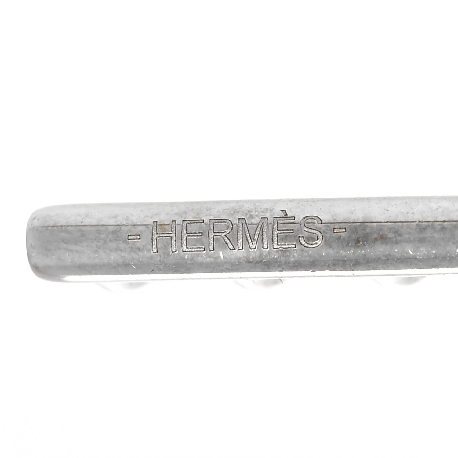 Hermes Palladium Permabrass Curiosite Charm Pendant 3 of 5