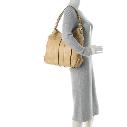 Chloe Lambskin Heloise Hobo Beige 2 of 8