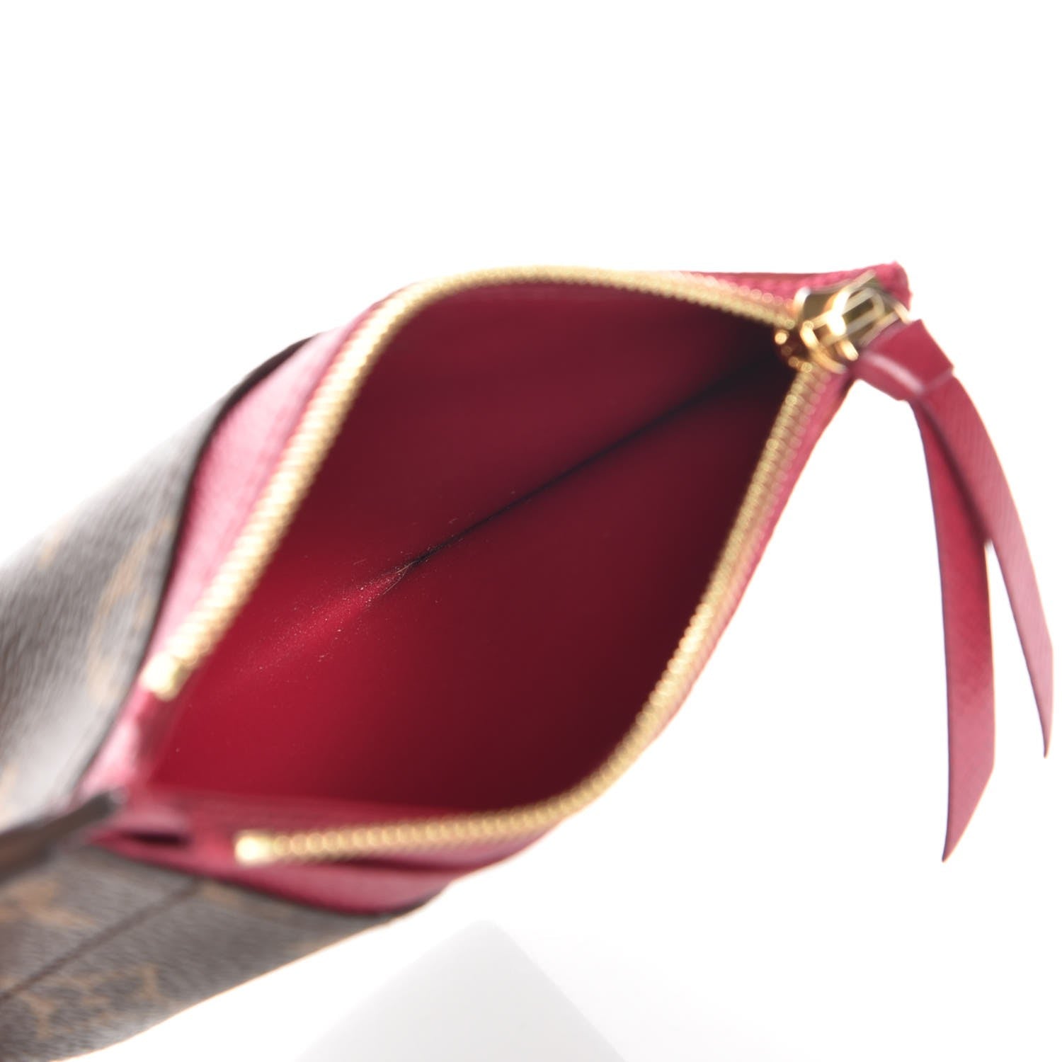 Louis Vuitton Monogram Zipped Card Holder Fuchsia 5 of 7