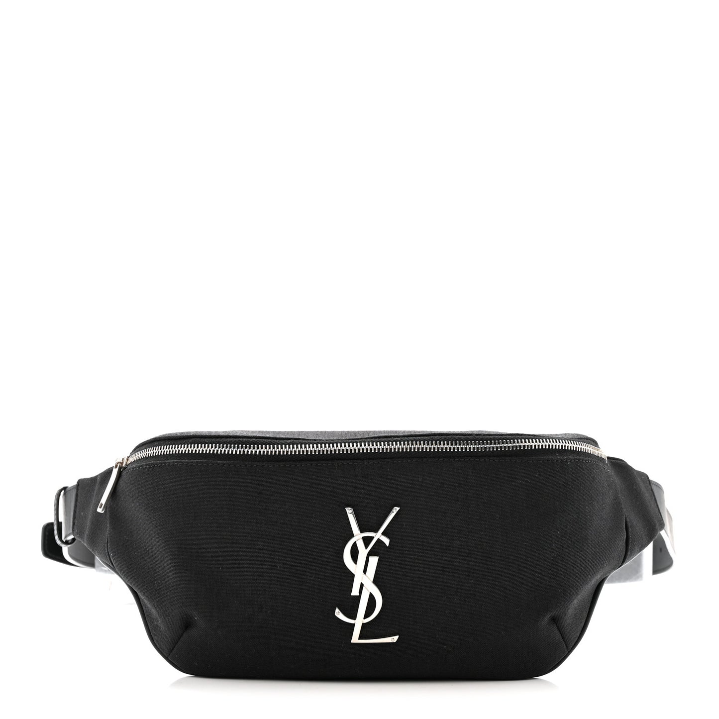 Canvas Monogram Belt Bag Black