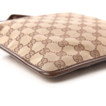 Gucci Monogram Messenger Crossbody Bag Brown 6 of 10