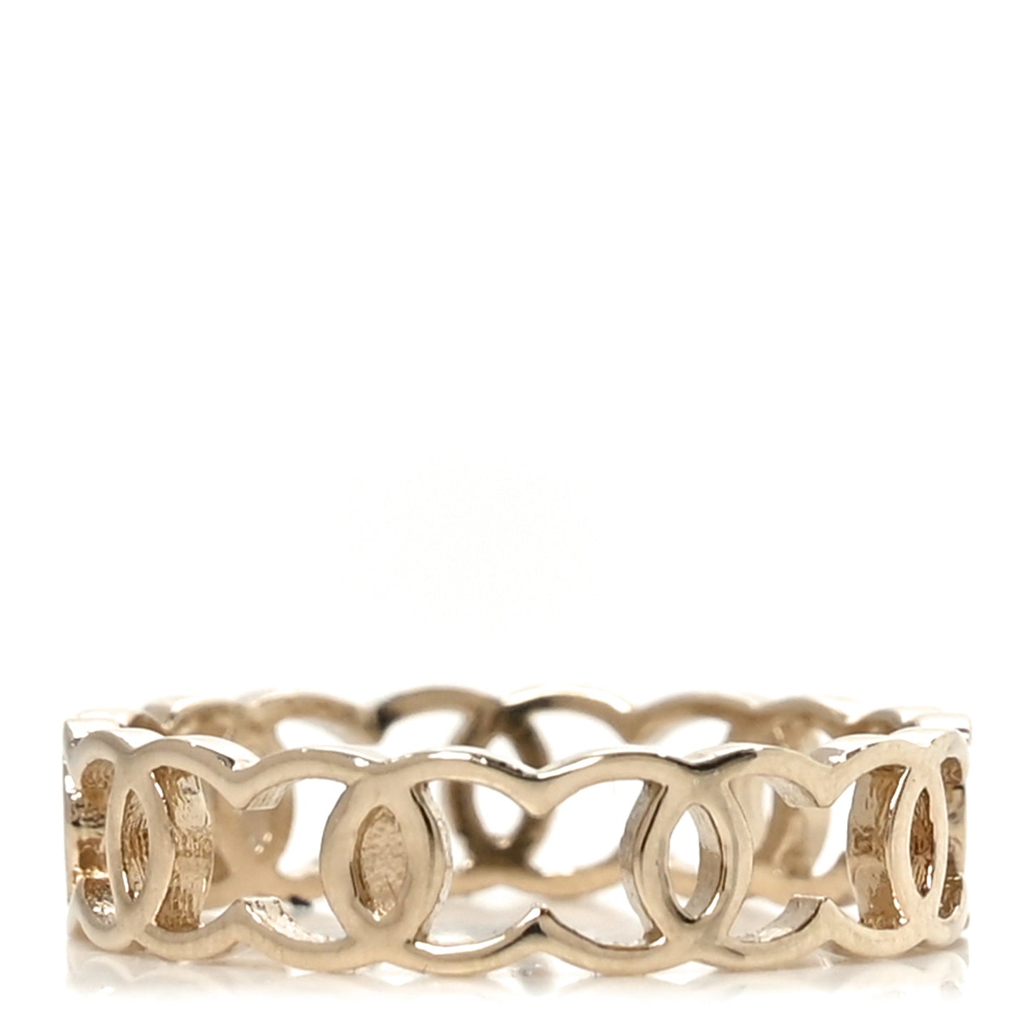 Metal CC Ring 54 7 Gold